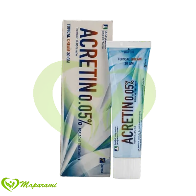 Acretin 0.05% Crème Traitement de l’Acné 30g original 100%