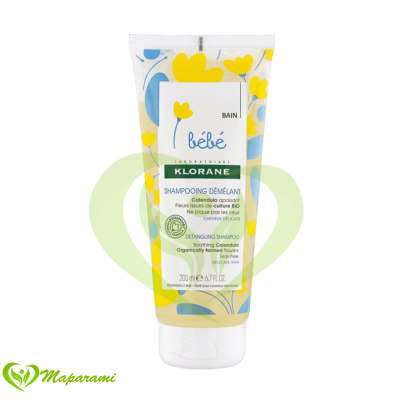 Klorane Bébé Shampooing Doux Démêlant 200ml