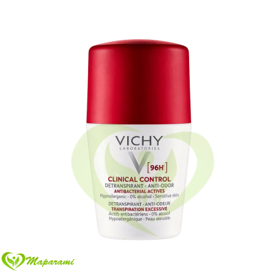 Vichy Déodorant Clinical Control 96H Tous Types de Peau 50ml