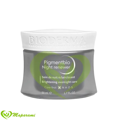 Bioderma Pigmentbio Night Renewer Soin de Nuit Eclaircissant 50ml