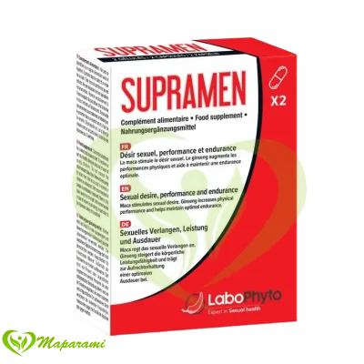 Labophyto Supramen Stimulant Sexuel Rapide 2 Gélules