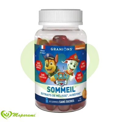 Granions Gummies Sommeil Pat Patrouille Enfants 60 Gummies