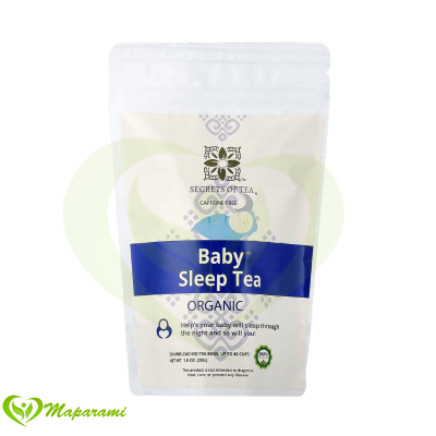 Secrets of Tea Baby Thé Sommeil Bio Sans Caféine 20 Sachets