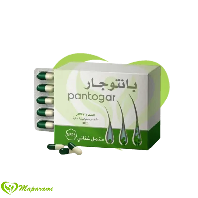 Pantogar Anti-Chute Cheveux Ongles 60 Capsules