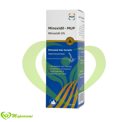 MUP Minoxidil 5% Mousse capillaire anti chute 150 ml