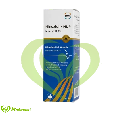 MUP Minoxidil 5% Mousse capillaire anti chute 150 ml