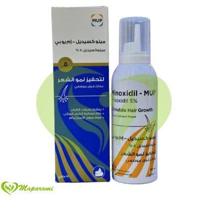 MUP Minoxidil 5% Mousse capillaire anti chute 150 ml