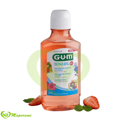 GUM Bain de Bouche Junior Enfants +6 ans 300ml