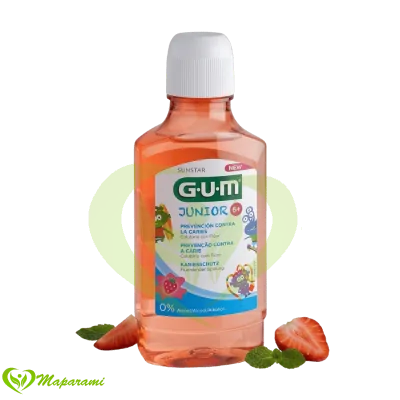 GUM Bain de Bouche Junior Enfants +6 ans 300ml