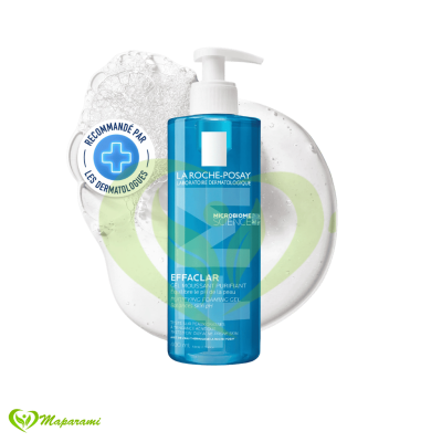 La Roche Posay Effaclar Gel Moussant Purifiant Peaux Grasses 400ml