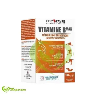Eric Favre Vitamines B Max 90 Comprimés