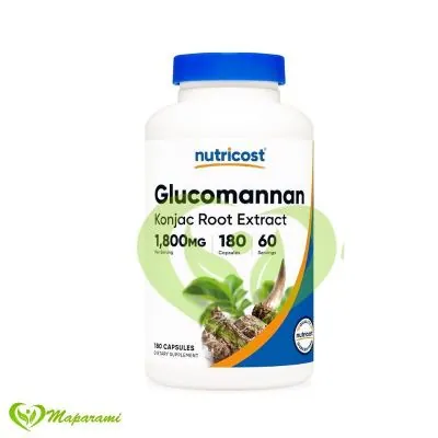 Nutricost Glucomannan 180 Capsules