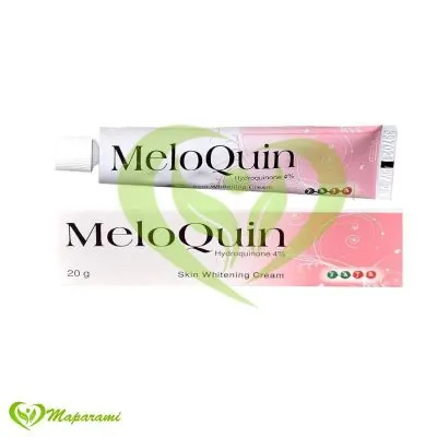 Meloquin crème éclaircissante pour la peau 20g Original 100%