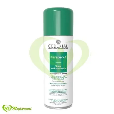 Codexial Enviroscab aérosol antiparasitaire biocide 200ml