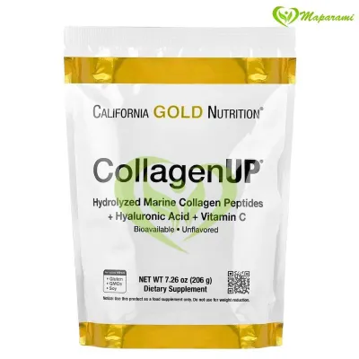California Gold Nutrition CollagenUP 206g maparami.ma