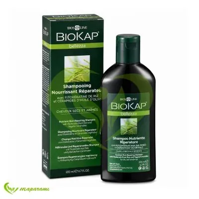 BioKap Shampooing Nourrissant Réparateur Cheveux Secs 200ml