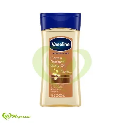Vaseline Cocoa Radiant Body Oil 200ml Original 100%