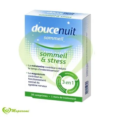 Doucenuit Sommeil & Stress 3-en-1 30 Comprimés