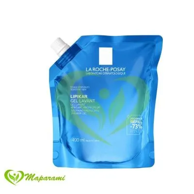 La Roche Posay Lipikar Gel Lavant Peau Sèche 400ml Refill