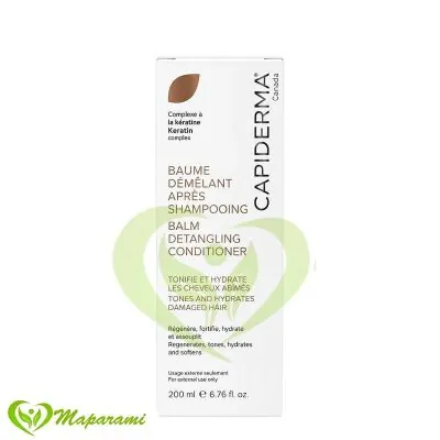 CAPIDERMA Baume Démêlant Après-Shampooing Cheveux 200ml