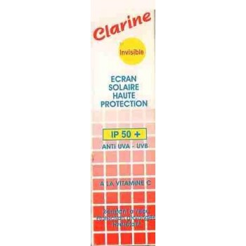 CLARINE INVISIBLE ECRAN SOLAIRE IP 50+ A LA VITAMINE