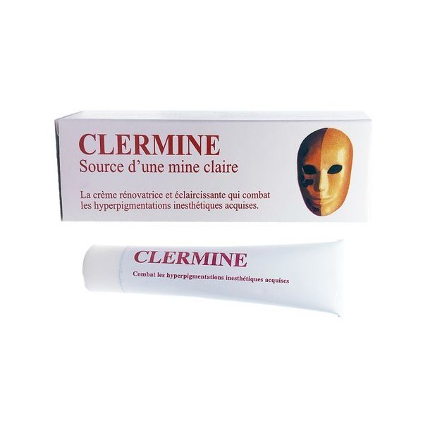 Dermo Soins Clermine crème rénovatrice et éclaircissante 30g