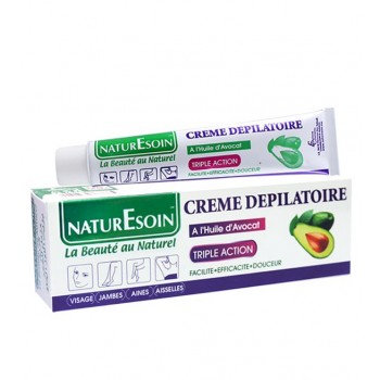 NaturE soin Crème Dépilatoire à l’Huile d’Avocat 50 ml