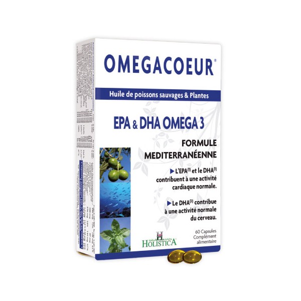 Holistica Omegacoeur 60 capsules