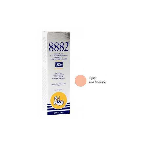 8882 crème fond de teint OPALE spf 50+ ( 40ml)