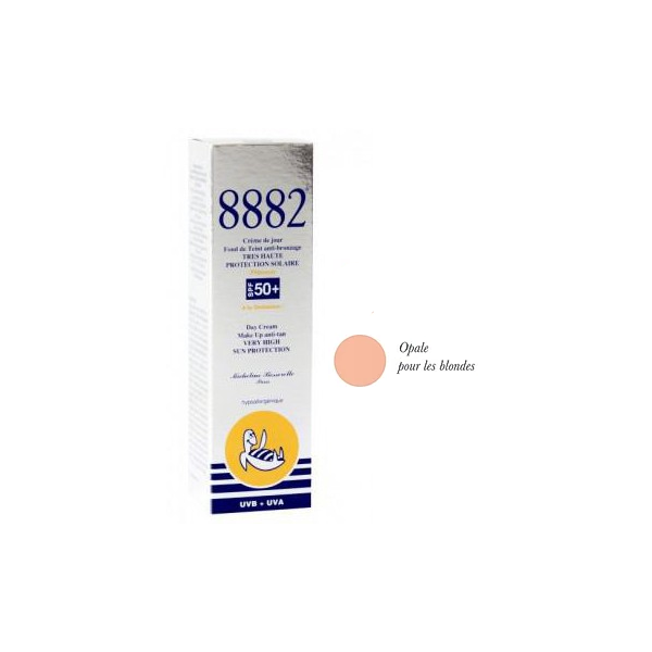 8882 crème fond de teint opale spf 50+ ( 40ml)