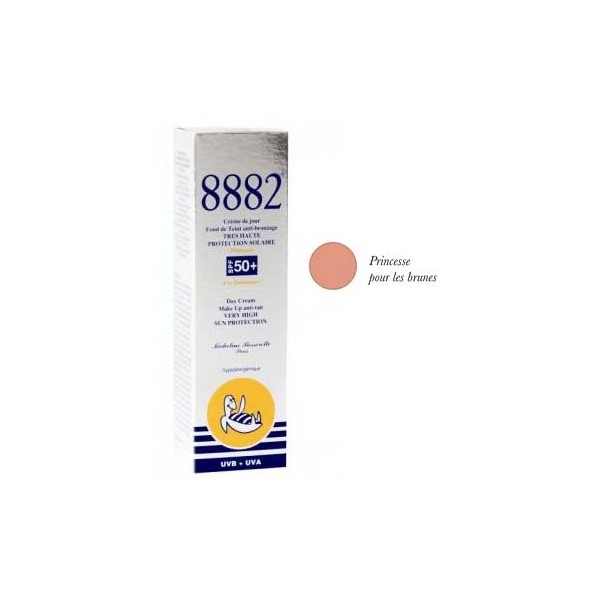 8882 crème fond de teint PRINCESSE spf 50+ ( 40ml)