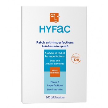 Hyfac Patch Spécial Imperfections 2 Sachets de 15 Patchs
