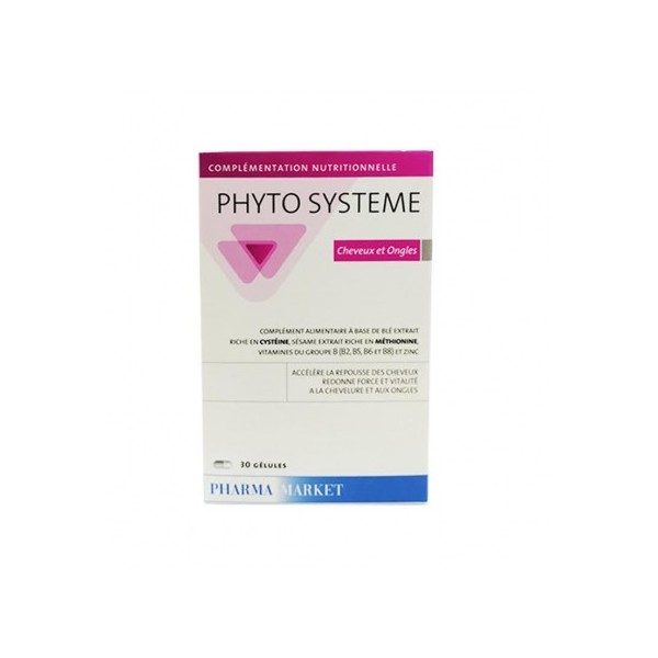 Phyto systeme Cheveux & Ongles 30gelules
