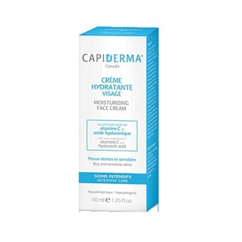 CAPIDERMA Crème hydratante visage 50 ml